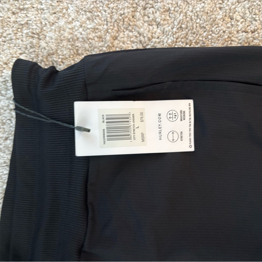 Hurley Women's Black joggers Pants - Picture 2 of 4
